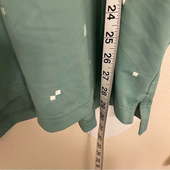 Nike Golf Dri-FIT Player Printed Mens sage green Polo embroidered Royal Oaks XL - Picture 6 of 11